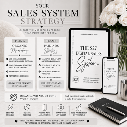 The $27 Digital Sales System