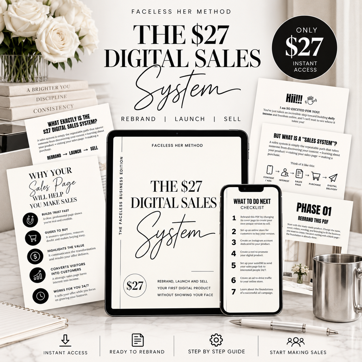 The $27 Digital Sales System
